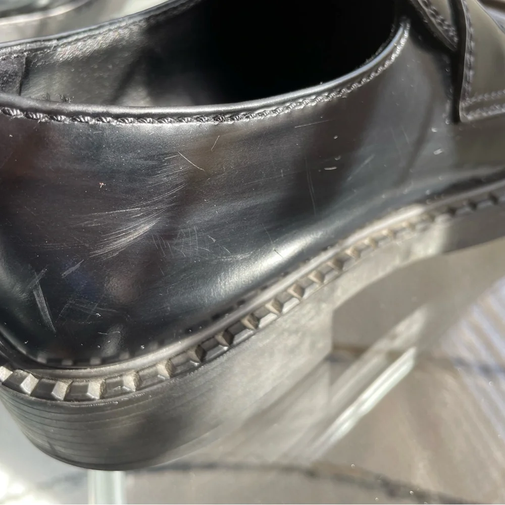 Prada Men's Black Loafers - Picture 7 of 11
